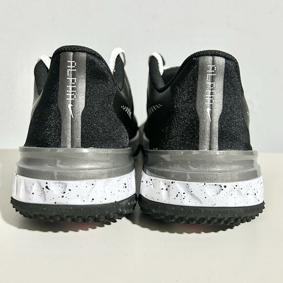 Nike Alpha Huarache Elite 3 Turf “Black White” Men’s Size 9 Baseball Shoes main image 4
